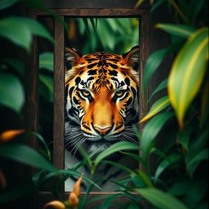 Tiger In A Cage