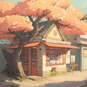 Soothing Afternoon in a Little Town