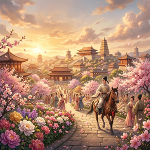 春风得意却叹别离