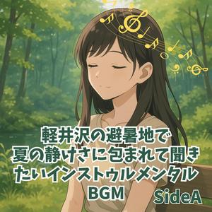 ペンションの窓に灯る光