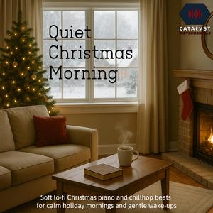 Morning Firewood Crackle (Lo-fi Christmas piano with subtle ambience for cozy living room vibes)