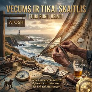 "VECUMS IR TIKAI SKAITLIS" (Turi buru, Helvi!)