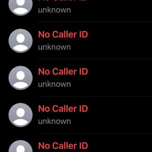 No Caller ID