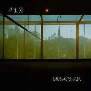 走廊尽头的光斑在跳