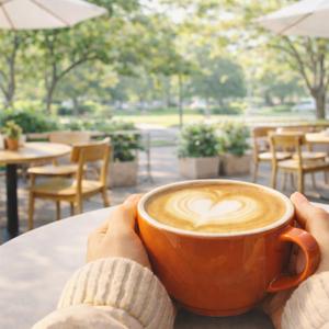 Sunny Cafe Time