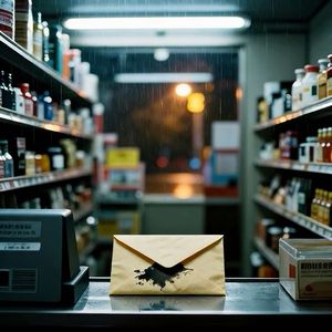 《雨夜便利店与未拆封的信》