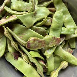 买的五花肉做豆角