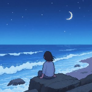 凌晨一起看海吗？