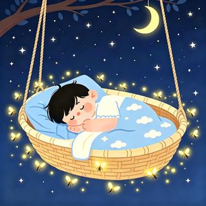 宝宝催眠曲·真人嘘声+子宫羊水声+胎心声（催眠曲）