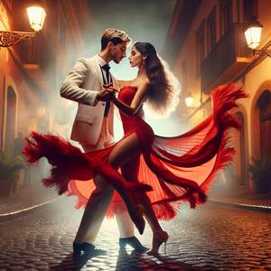 Bailando Bajo la Luna