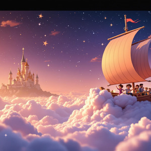 Morning Feathers Over the Horizon