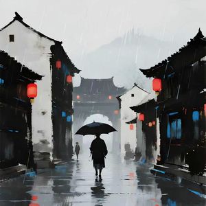 夜雨叹