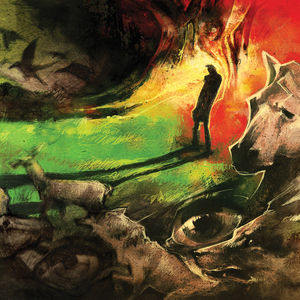 Lobo Estepario Contra Caballos Desbocados