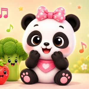 Panda-Chan's Food Song | Yummy Healthy Food for Kids!
