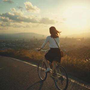 坂道の自転車 (Bicycle on the Slope)