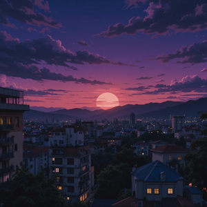 atardecer