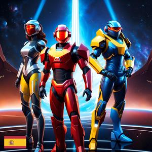 La loca aventura espacial de los amigables robots (El planeta desconocido)