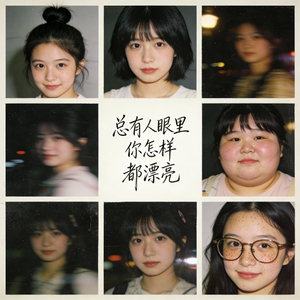 总有人眼里你怎样都漂亮