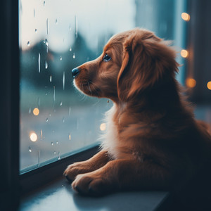 Tierra De Ensueño Para Perros En La Lluvia