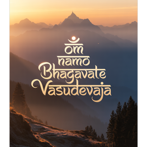 Om Namo Bhagavate Vāsudevāya by Mitra