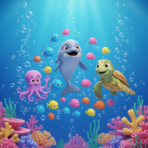 Ocean Friends Go Splash!
