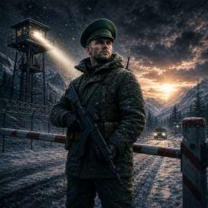 Зеленая фуражка