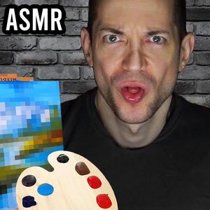 ASMR Mouth Sounds Spit Painting On Your Face I