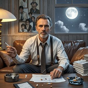 烟灰缸里的月亮