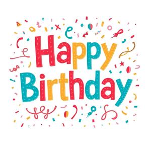 С днём рождения меня!