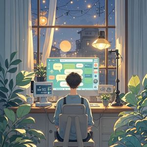 夏夜晚风遇见你-挽風