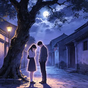 月光不说破离别