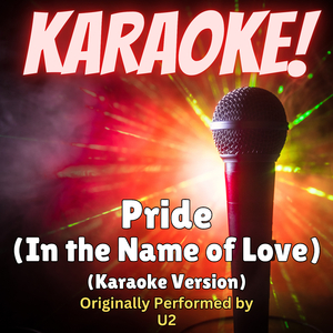 Pride (In the Name of Love) [Karaoke Version Originally Performed by U2]