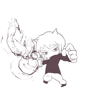 喰らえ！猫パンチ