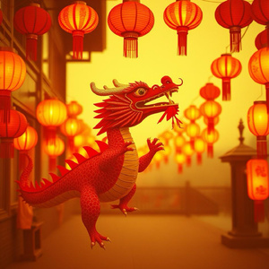 发财发福中国年