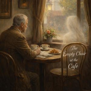The empty chair in the cafe