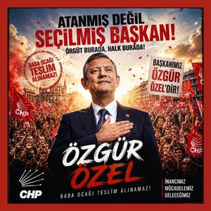 Atanmış değil, Seçilmiş Başkan
