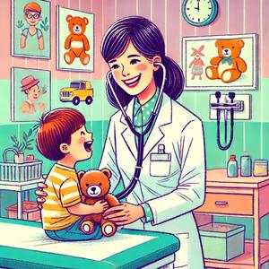 Der Affe erklärt... die Ärztin.