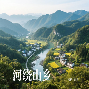 河绕山乡