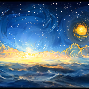 夜空中最亮的星