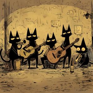 Midnight Jazz Cats