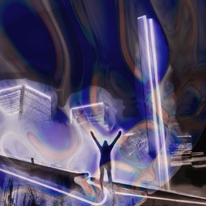 Neon Echoes in the Ether