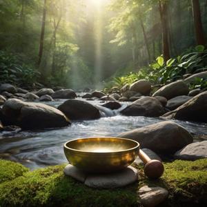 森林流水頌缽音頻 Forest Stream and Singing Bowl Audio