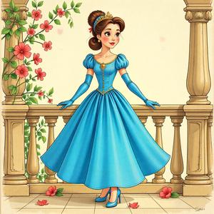 ella es una princesa