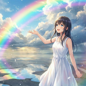 涙を虹に変えて