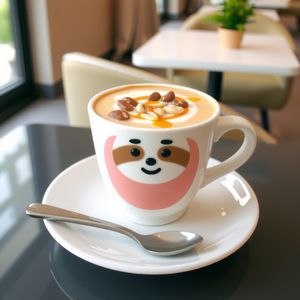 カフェラテは冷めないままで