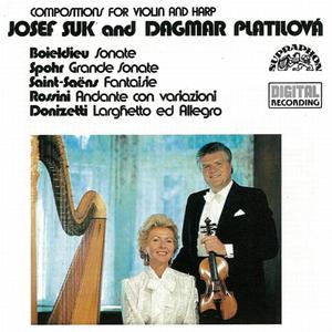 Sonata for Violin and Harp in E flat major, Op. 8:II. Andantino con variazioni