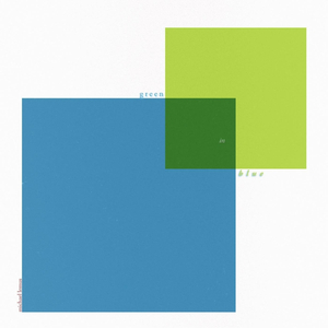 green in blue
