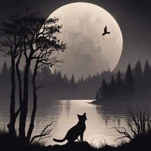 В старом доме у реки, где луна светила, by @pastoralnoisemaker005