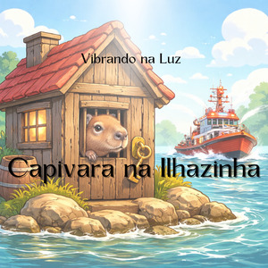 Capivara na ilhazinha