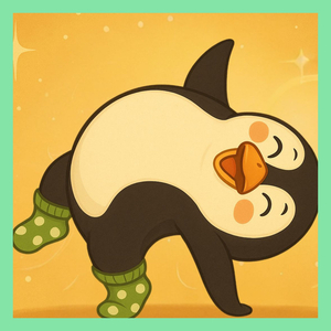 Pinguinul Cu Șosete Verzi